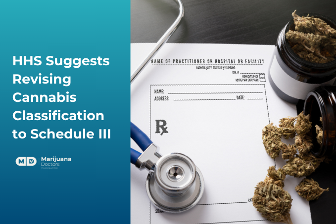 HHS Suggests Revising Cannabis Classification to Schedule III