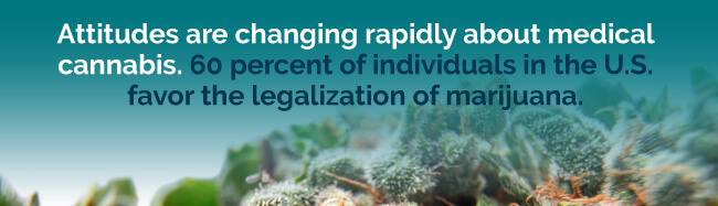 Attitudes are changing rapidly about medical cannabis