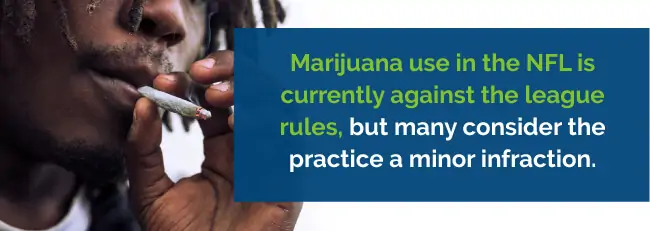 nfl marijuana illegal