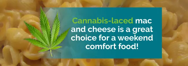 weed mac and cheese