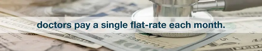 doctors pay flat rate