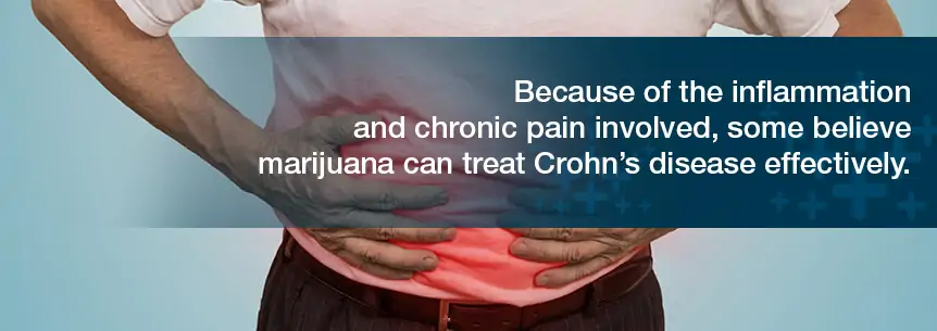 marijuana can treat crohn's disease