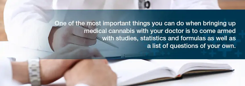 bring up medical cannabis with your doctor