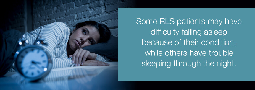 rls difficulty sleeping