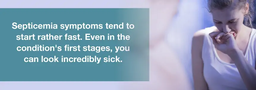 septicemia symptoms