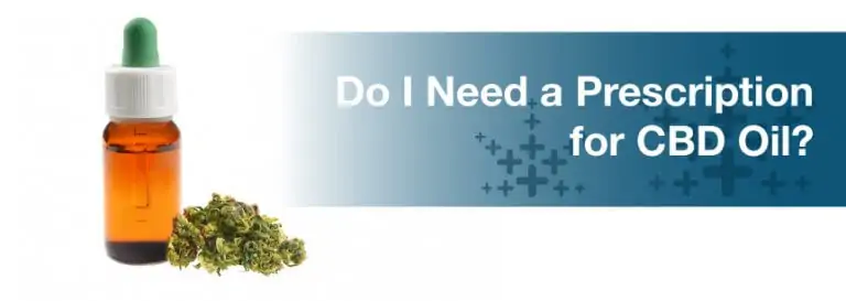 Do I Need a Prescription for CBD Oil?