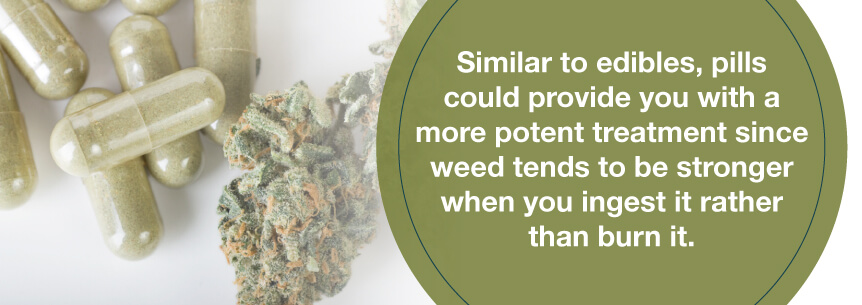 marijuana pill benefits