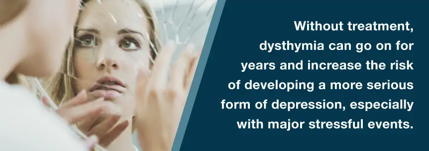 untreated dysthymia