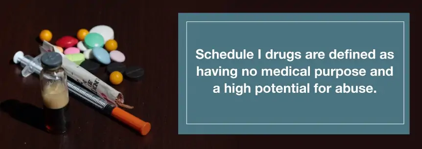 schedule 1 drugs