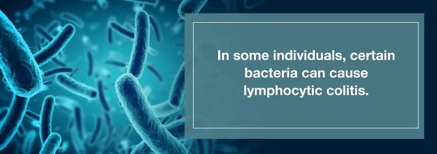 bacteria and lymphocytic colitis