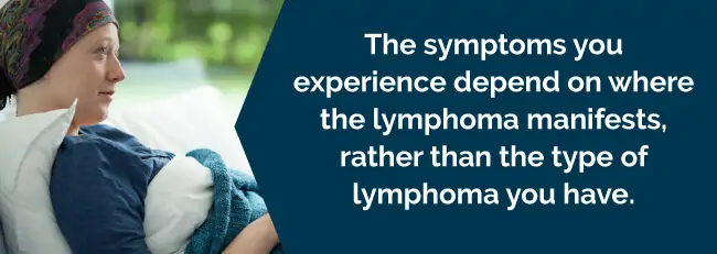 lymphoma symptoms 