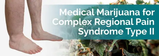 marijuana and crps ii