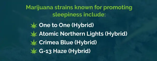 marijuana for sleep