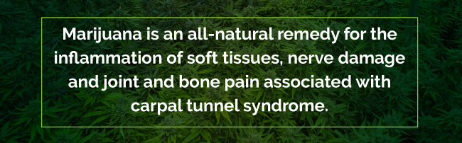 marijuana natural remedy for carpal tunnel