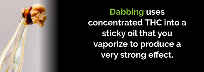 Marijuana dabbing