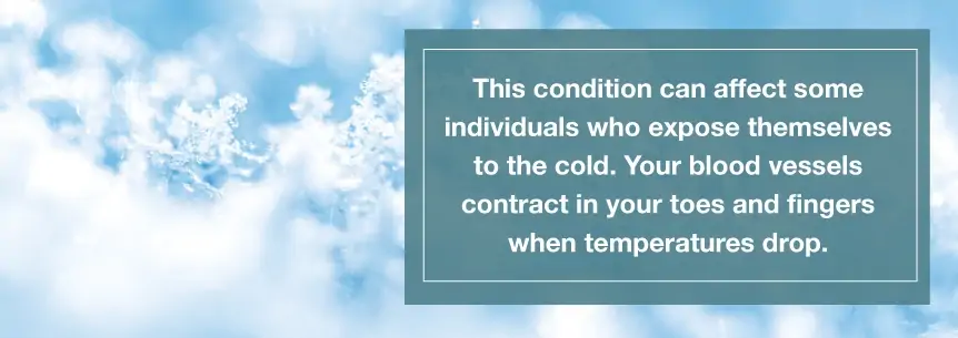 avoid cold exposure