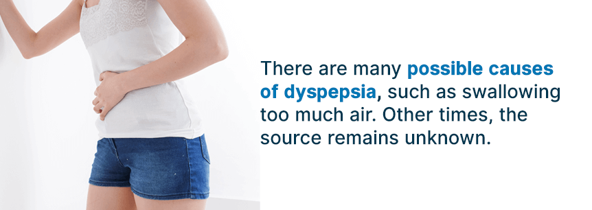 what causes dyspepsia