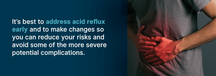 complications of acid reflux