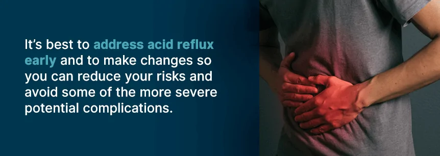 complications of acid reflux
