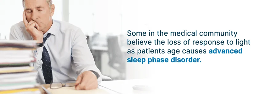 advanced sleep phase disorder causes