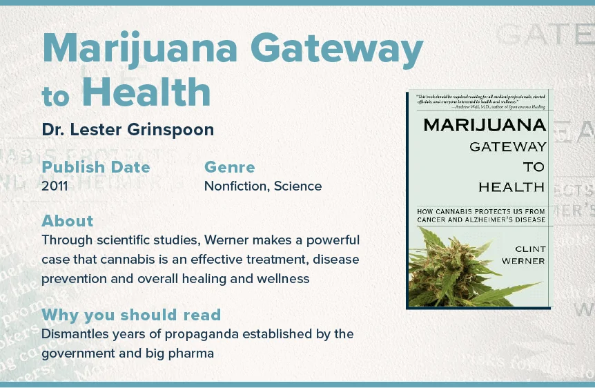 marijuana gateway to health book