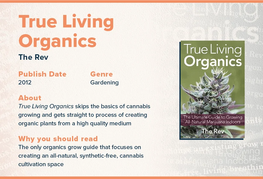true living organics book