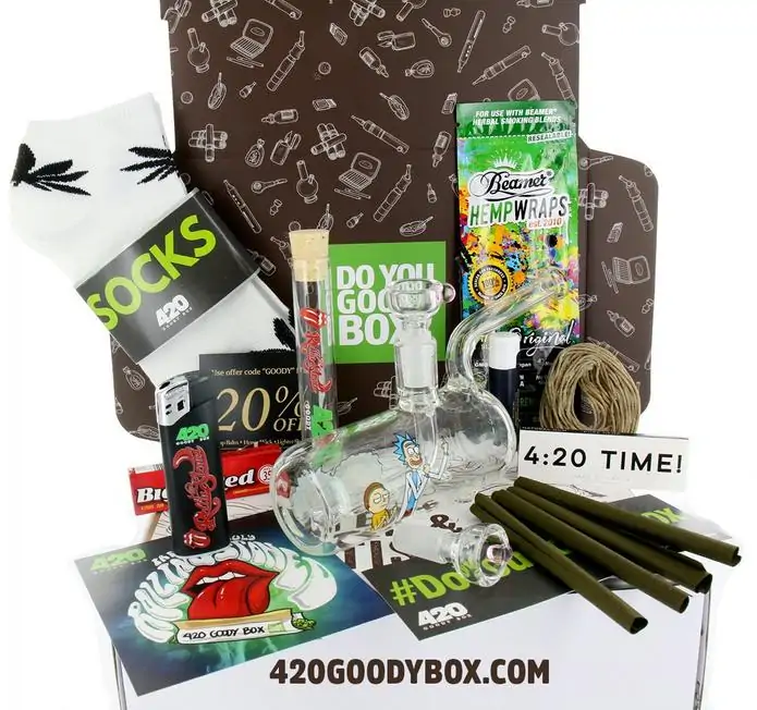 420 Goody Box Pot Gift Ideas Green Wednesday