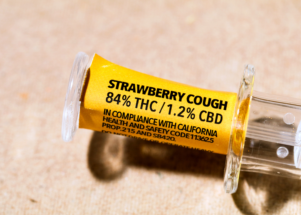 Strawberry Cough THC Vape