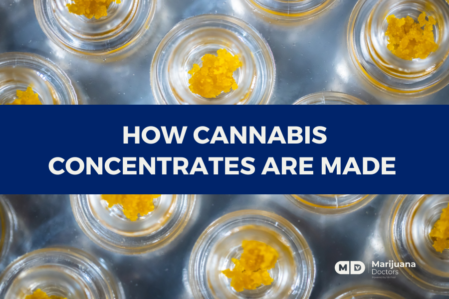 how cannabis concentrates are made
