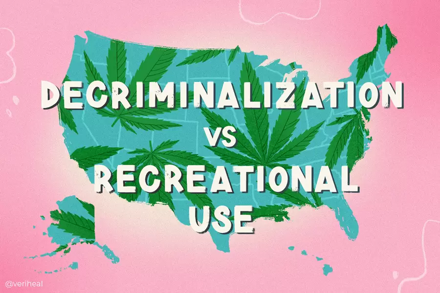 decriminalization vs recreational